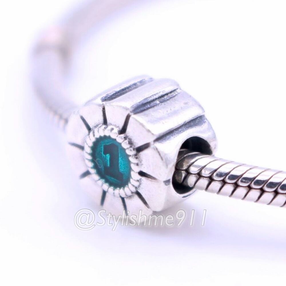 Authentic PANDORA  First Place Blue Ribbon Charm - 790519EN08 - Picture 3 of 11